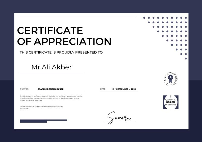 Course – Graphic Designing
